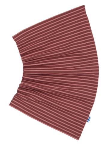 2in1-Loopschal "Tunneli" in Rot - (L)45 x (B)25 cm