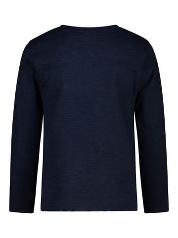 Salt and Pepper Longsleeve in Dunkelblau