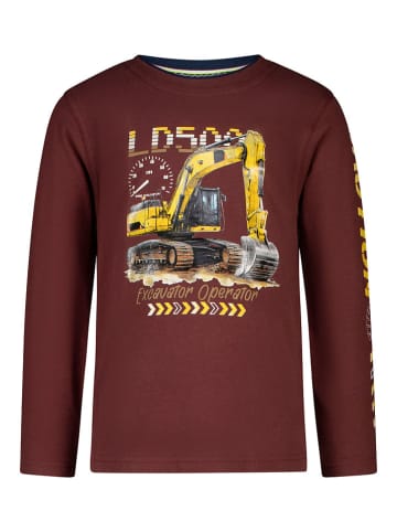 Salt and Pepper Longsleeve bordeaux