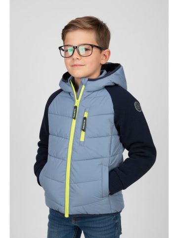 Hybride jas lichtblauw/donkerblauw