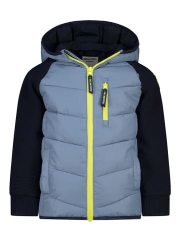 Hybride jas lichtblauw/donkerblauw