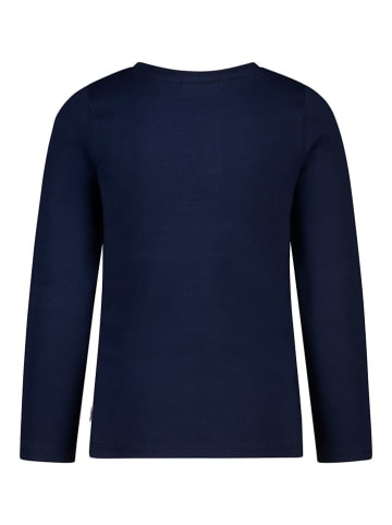 Salt and Pepper Longsleeve in Dunkelblau