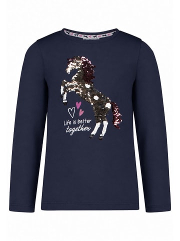 Salt and Pepper Longsleeve donkerblauw