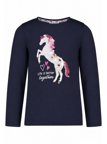 Salt and Pepper Longsleeve donkerblauw