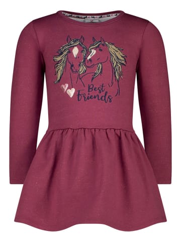 Salt and Pepper Jurk bordeaux