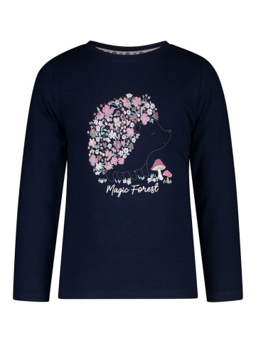 Longsleeve in Dunkelblau