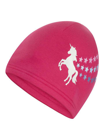 Salt and Pepper Beanie in Pink