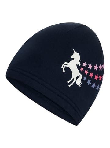 Salt and Pepper Beanie in Dunkelblau