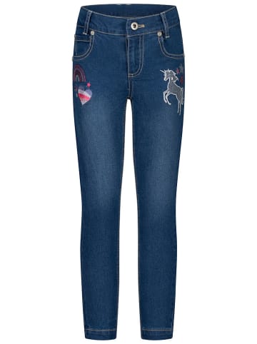 Dżinsy - Slim fit - w kolorze niebieskim