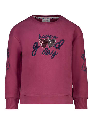 Salt and Pepper Sweatshirt bordeaux