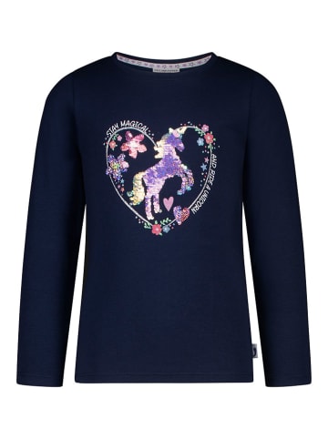 Salt and Pepper Longsleeve donkerblauw