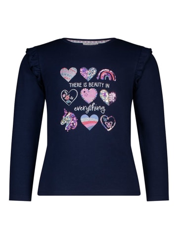 Longsleeve in Dunkelblau