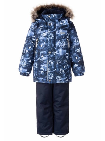 2tlg. Winter-Outfit "City" in Blau/ Dunkelblau