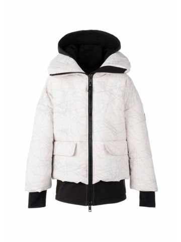 Winterjas "Poppy" wit