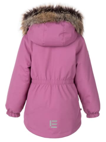 Parka zimowa "Elle" w kolorze fioletowym