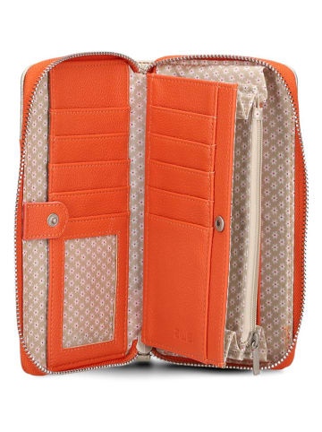 Geldbörse in Gold/ Orange - (B)11 x (H)20 x (T)2 cm
