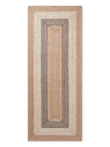 Jute tapijt "Juno" crème/beige/bruin