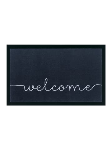 Deurmat "Welcome" antraciet