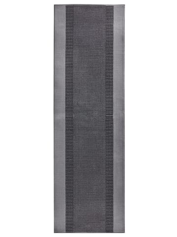 Kurzflor-Läufer "Band" in Grau