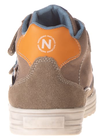 Naturino Leder-Sneakers "Comy" in Braun