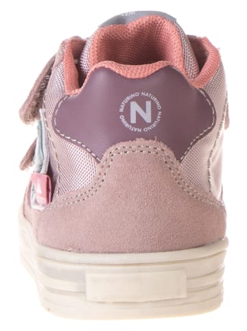 Naturino Leren sneakers "Comy" lichtroze