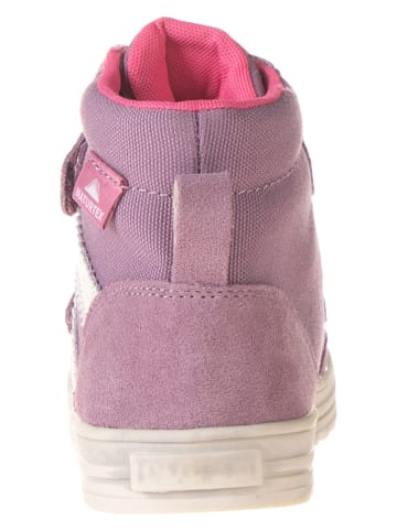 Naturino Skórzane sneakersy "Skotty" w kolorze czerwonym