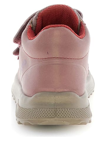 Skórzane sneakersy "Nuvik" w kolorze jasnoróżowym