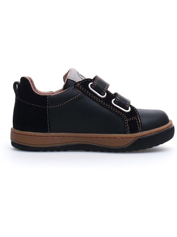 Leren sneakers "Caleb" zwart