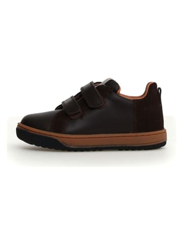 Skórzane sneakersy "Caleb" w kolorze czarnym
