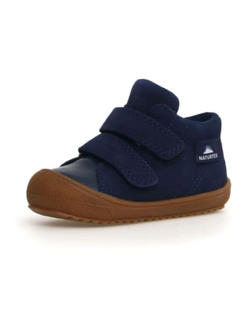 Skórzane buty "Raintastik" w kolorze granatowym do nauki chodzenia