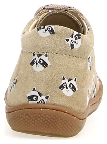 Leder-Lauflernschuhe "Cocoon" in Beige