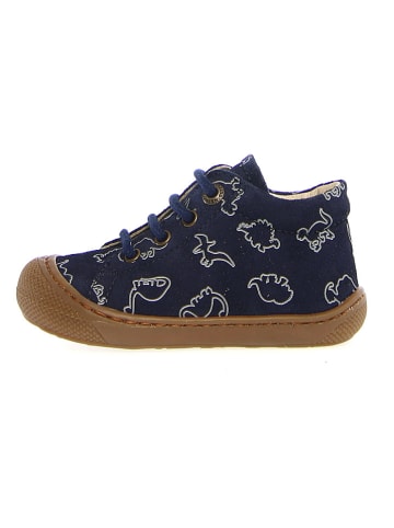 Leren loopleerschoenen "Cocoon" donkerblauw
