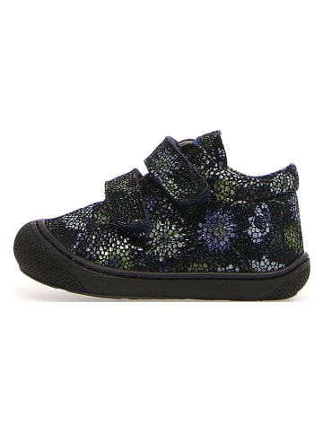 Leder-Lauflernschuhe "Cocoon" in Dunkelblau