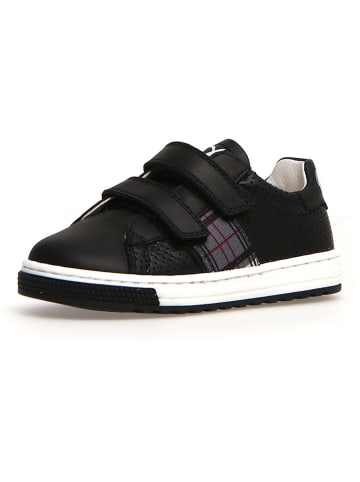 Leren sneakers "Seam" zwart