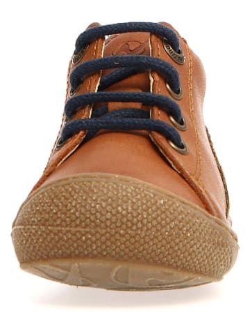 Leder-Sneakers "Romy" in Hellbraun