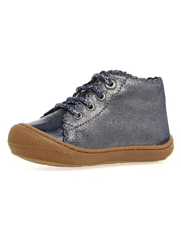Leren loopleerschoenen "Cottins" donkerblauw