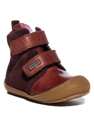 Leren boots bordeaux