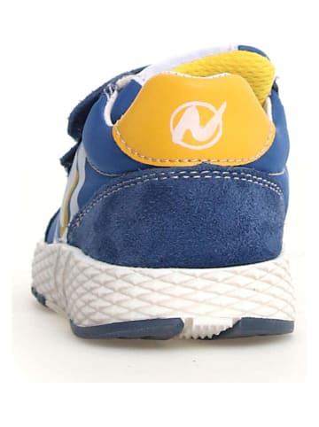 Skórzane sneakersy "Jesko 2" w kolorze niebieskim