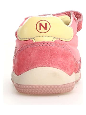 Leder-Sneakers "Go" in Pink