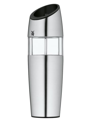 Elektrische Salz & -Pfeffermühle in Silber - (H)20 cm