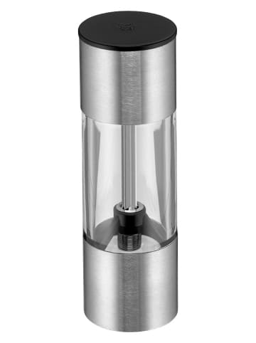 Mini-Salz- & Pfeffermühle in Silber - (H)11 x Ø 3,5 cm