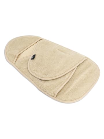 Woll-Wickeldecke in Beige - (L)72 x (B)47 cm