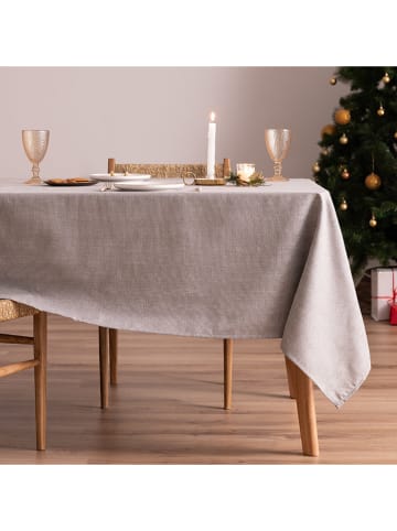 Tafellaken "Christmas Evolet" lichtgrijs