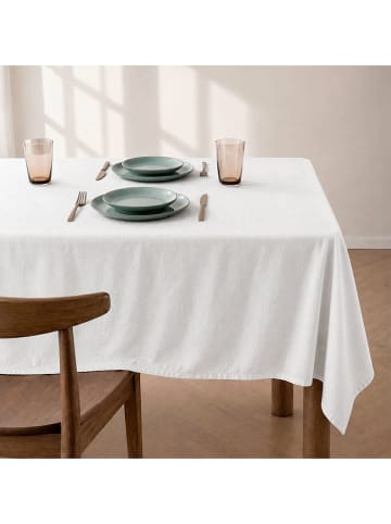 Tischdecke "Basics Trim" in Weiß