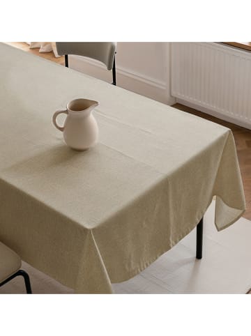 Tischdecke "Smooth Indra" in Beige