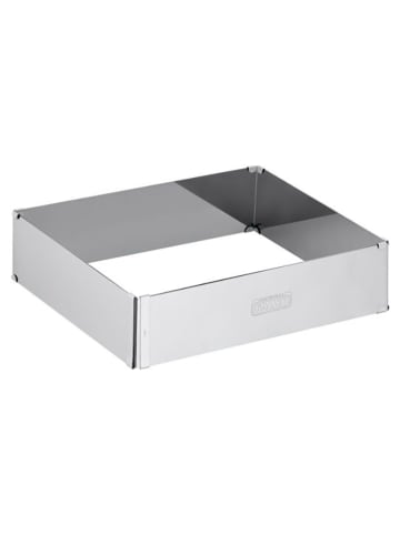 Backrahmen "Inspiration" in Silber - (L)46 x (B)38 cm