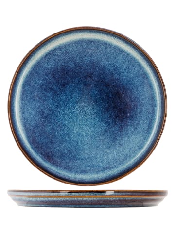 Cosy&Trendy Talerzyki deserowe (2 szt.) "Jade" w kolorze niebieskim - Ø 22,5 cm