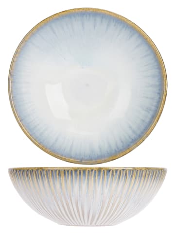 Miski (2 szt.) "Listra Ocean" w kolorze błękitno-beżowym - Ø 16 cm