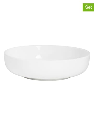 Cosy&Trendy 2er-Set: Suppenteller "Moon" in Weiß - Ø 19 cm