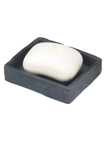 Seifenschale ''Slate'' in Anthrazit - (B)11,2 x (H)2,7 x (T)9,4 cm